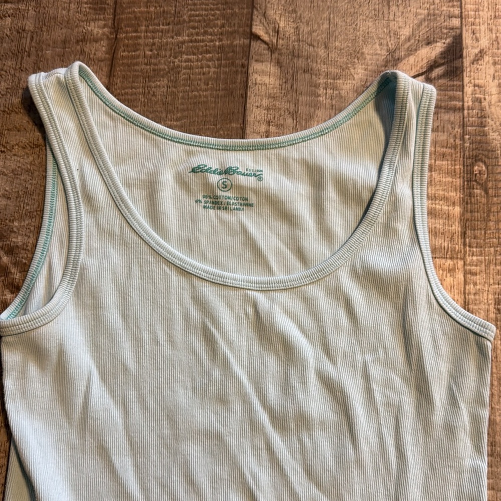 LOT OF 3 EDDIE BAUER/BANANA REPUBLIC women tank tops- size SMALL - Picture 8 of 13